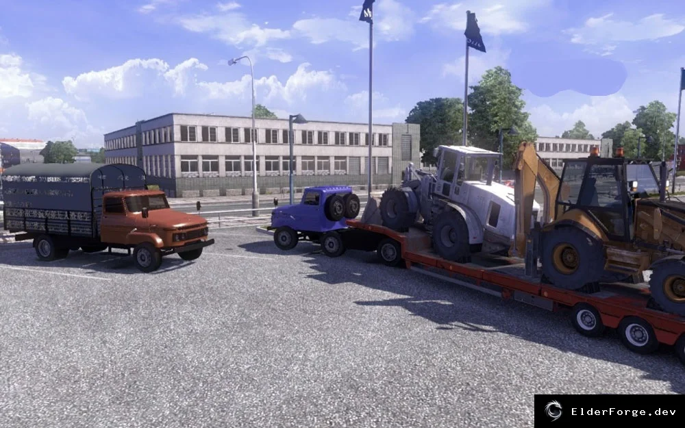 Обложка мода: ETS2: China FAW CA141 – новый грузовик в каталоге Euro Truck Simulator 2