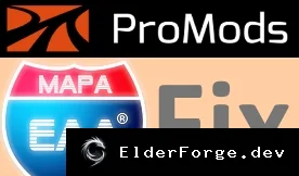 Обложка мода: ETS2 Fix совместимости карт Промодс и EAA (версии 4.1‑4.2, 2.12‑2.15)