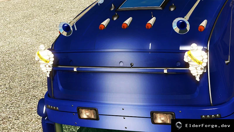 Обложка мода: ETS2 – Новые аксессуары для Topline Scania R &amp; Streamline Mod v1.2