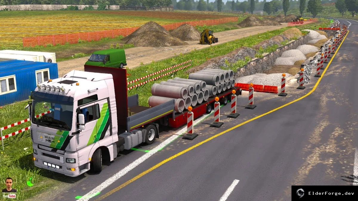 Обложка мода: ETS2 – Новые компании и места разгрузки (v1.1) для Bialystok, Calais, Krakow и др.