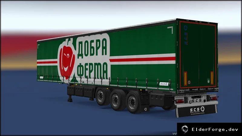 Обложка мода: ETS2 – Обновлённые стандартные прицепы: новые варианты и колёса
