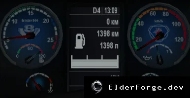 Обложка мода: ETS2 – Панель приборов для Scania R, Streamline и T (версии 1.23)