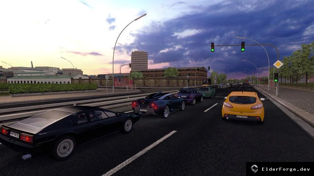 Обложка мода: ETS2 – Переработанный TDU2 Traffic Pack: новые авто в трафике