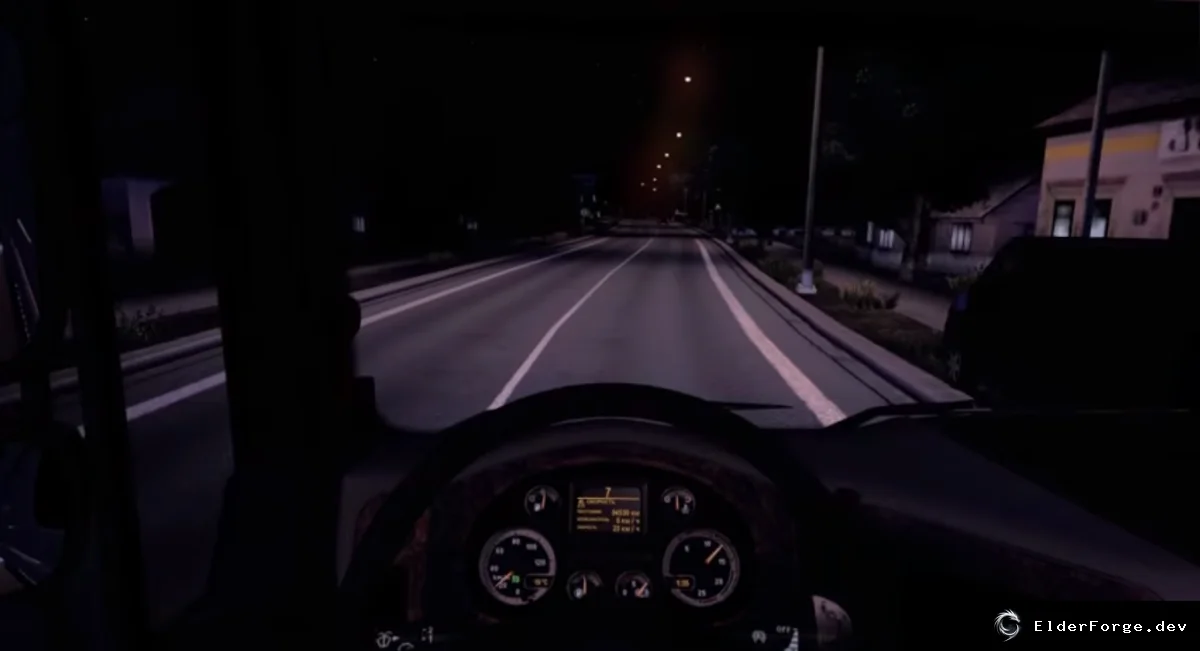 Обложка мода: ETS2 Погода и световой баланс – облачные тени в ясную погоду