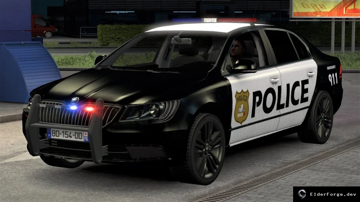 Обложка мода: ETS2 «Расширенные настройки полиции» – гибкая система штрафов и риск‑менеджмента