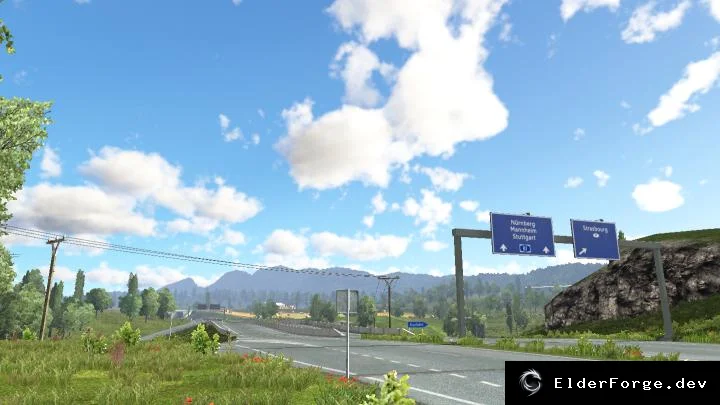 Обложка мода: ETS2 Realistic Lighting v2.6 – Улучшенные скайбоксы и динамическая погода