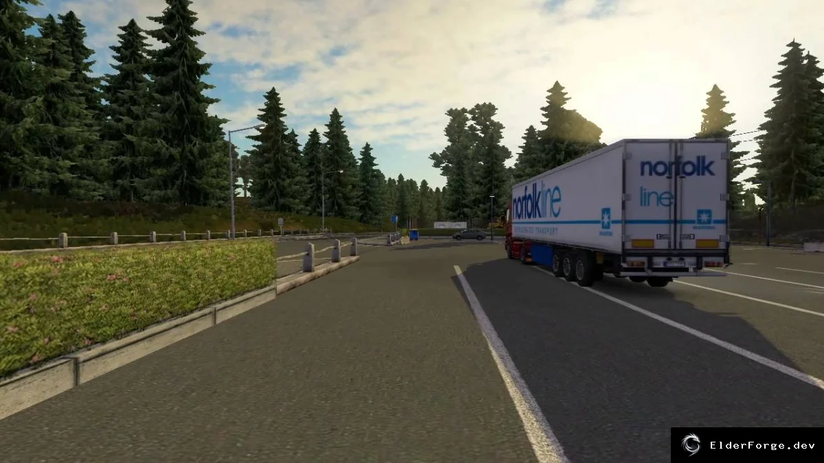 Обложка мода: ETS2 Реалистичное освещение v2.5 – чистый свет, улучшенные скайбоксы и погода