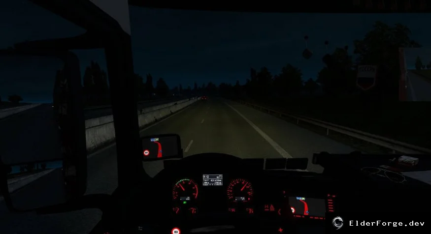 Обложка мода: ETS2: Реалистичный свет фар и дорожного трафика – улучшенная яркость