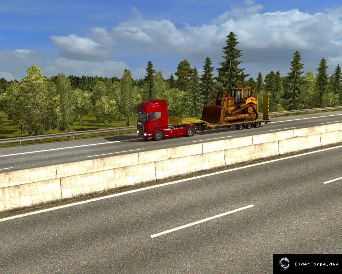 Обложка мода: ETS2: Тяжелый грузовой аддон – более 70 новых грузов и прицепов (v3.4)