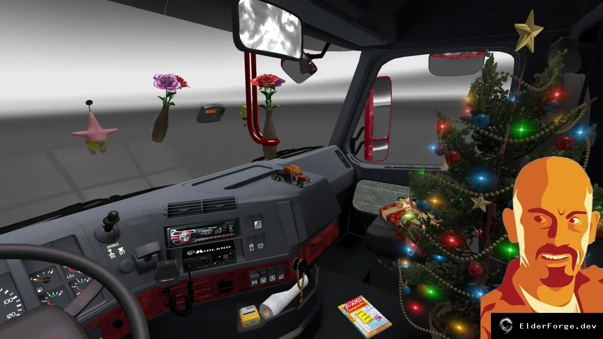 Обложка мода: ETS2 Volvo FH12 Mk1 (FH12 &amp; FH16) – полное DLC-расширение с аксессуарами