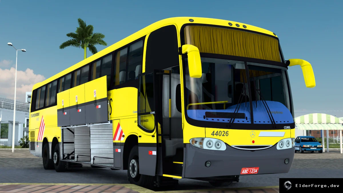 Обложка мода: Euro Truck Simulator 2 – автобус Comil Campione 3.65 Generation I (v3.0)