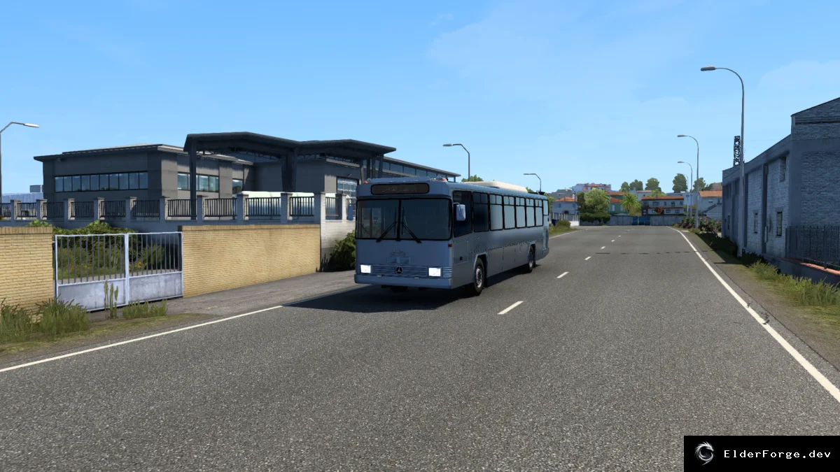 Обложка мода: Euro Truck Simulator 2 – автобус Mercedes‑Benz O457 v1.1 (ETS2)