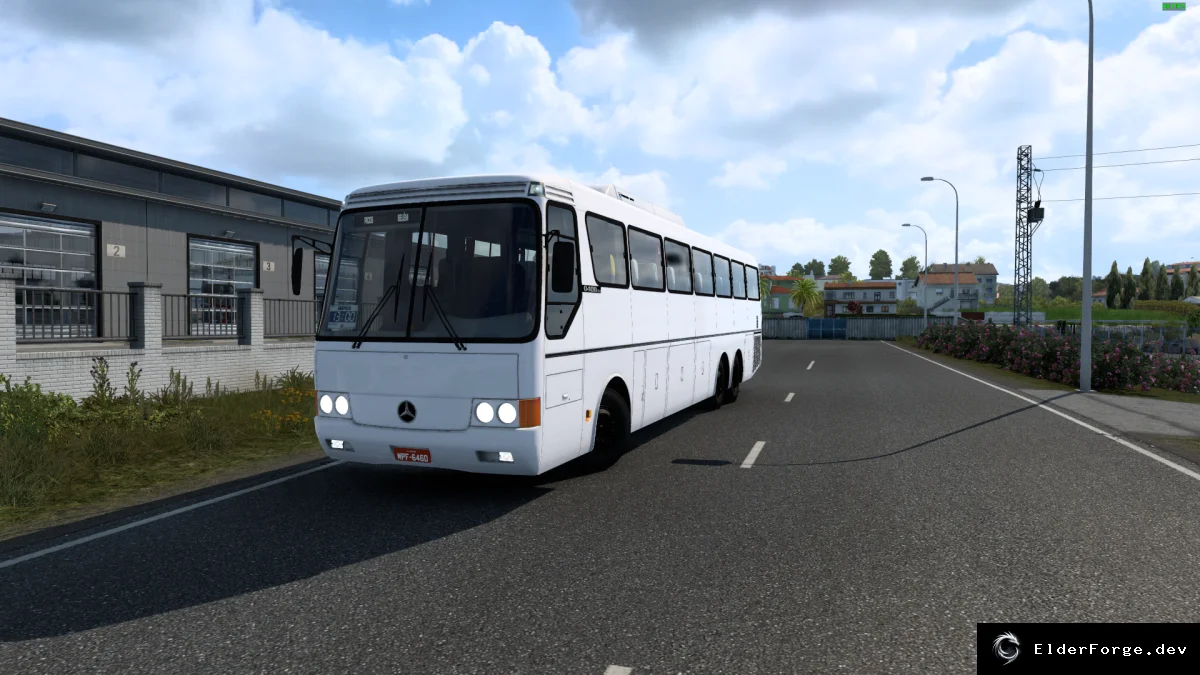 Обложка мода: Euro Truck Simulator 2 – автобус Monobloco O400RSD с полным набором опций