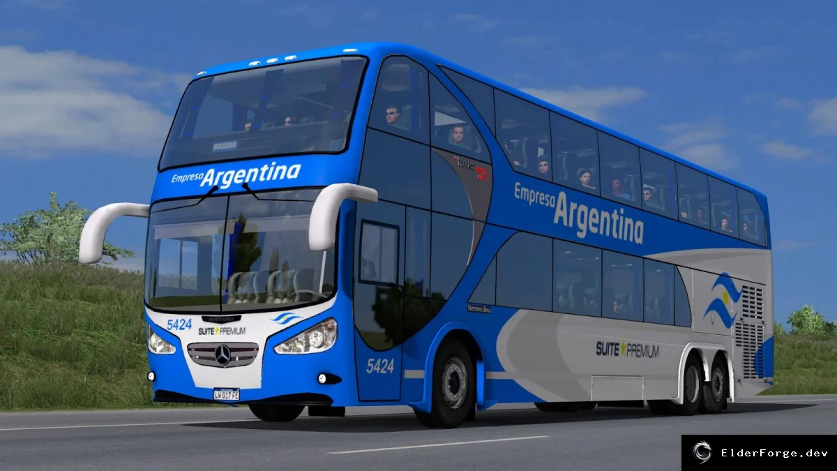 Обложка мода: Euro Truck Simulator 2 – автобус Nicolo New Concept 2250 (поддержка ETS2 1.41)