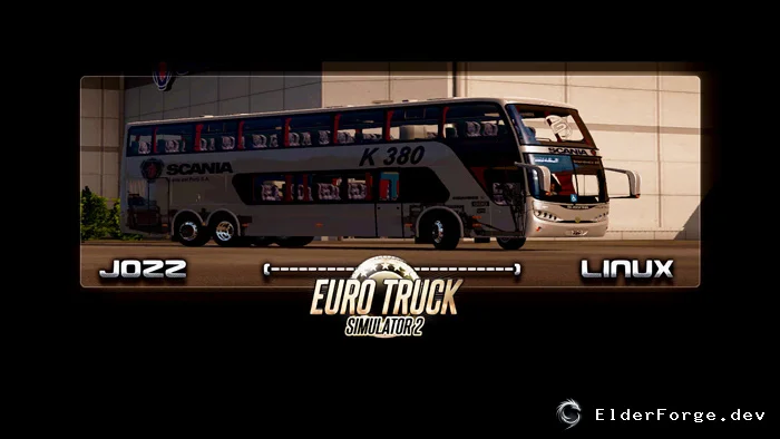 Обложка мода: Euro Truck Simulator 2 — автобус Panorámico 6×2: новый транспортный мод