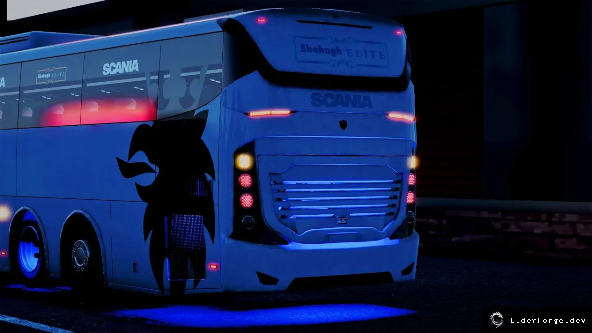 Обложка мода: Euro Truck Simulator 2 — Автобус SKSBUS e138i v3.0 Fix (поддержка 1.42)