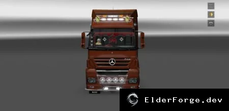 Обложка мода: Euro Truck Simulator 2 – Axor 1843: новый тестовый грузовик