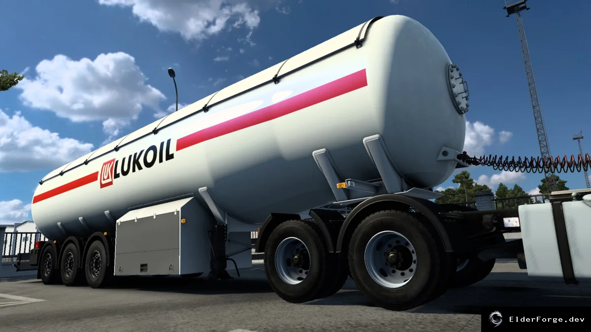 Обложка мода: Euro Truck Simulator 2 – Баррельный цистернный прицеп BC LDS Tanker (ETS2 1.46)