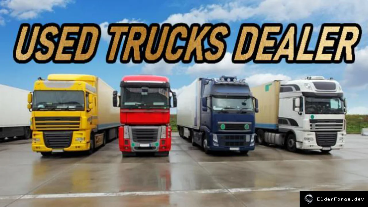 Обложка мода: Euro Truck Simulator 2 – Дилер подержанных грузовиков (v1.40)