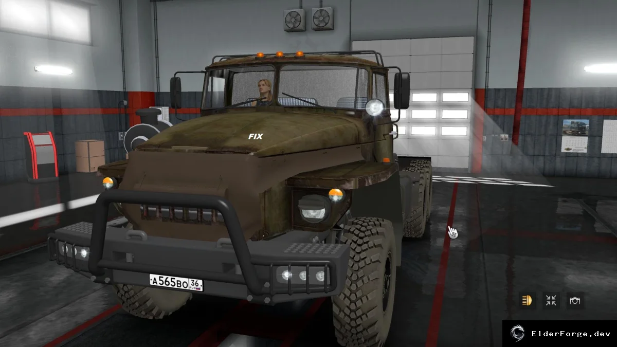 Обложка мода: Euro Truck Simulator 2 – Фикс для Урал 4320 (версии 1.31.x)