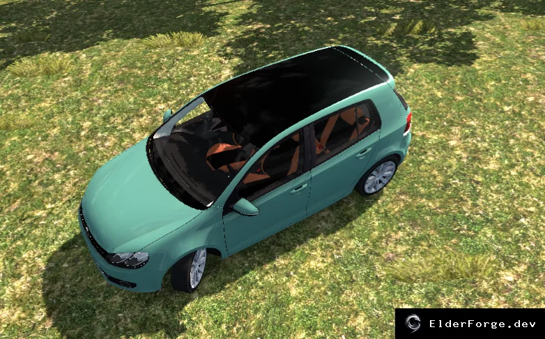 Обложка мода: Euro Truck Simulator 2 – Golf Mk6 (v1.31): современный переднеприводный грузовик