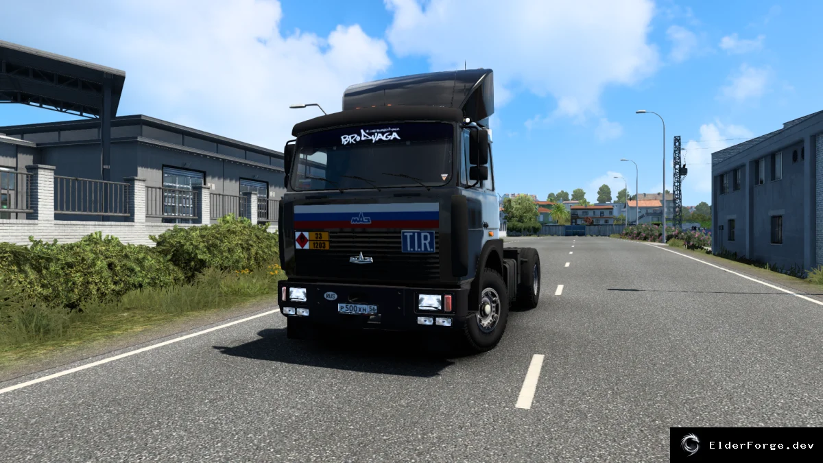 Обложка мода: Euro Truck Simulator 2 — грузовик МАЗ 5432-6422 (v1.0) для версии 1.41.x