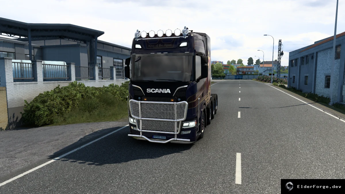 Обложка мода: Euro Truck Simulator 2 – Holland Scania S580 с 2 кабинами и множеством вариантов