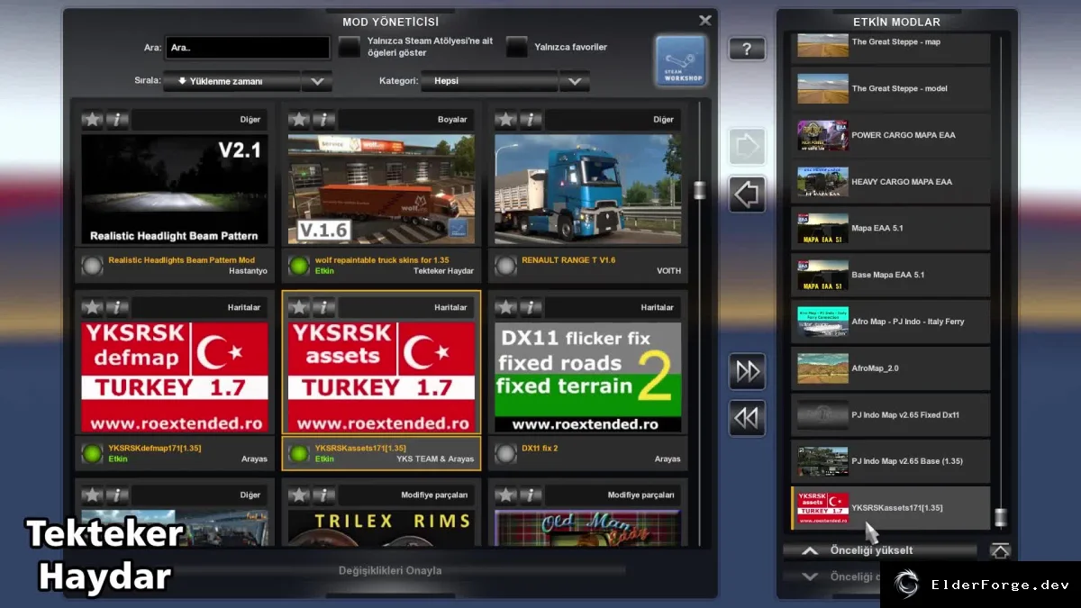 Обложка мода: Euro Truck Simulator 2 – Карта «Великая Степь»: Дорога к озеру Арал (v1.2b)