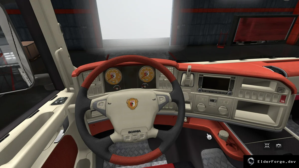 Обложка мода: Euro Truck Simulator 2 – Коллекция интерьерных салонов v19 (Interiors collection 19)
