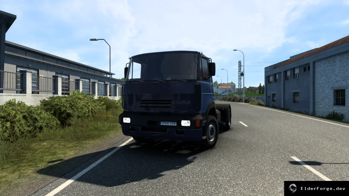 Обложка мода: Euro Truck Simulator 2 – Liaz 300 Daycab (мод 1.45) – новые кабины, двигатели и трансмиссии