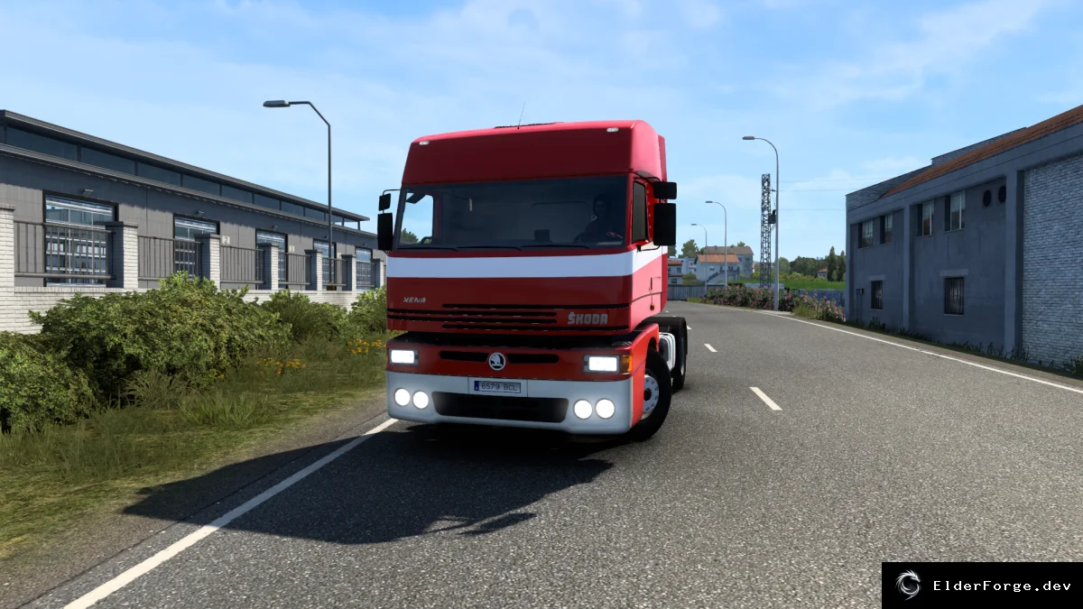 Обложка мода: Euro Truck Simulator 2 – LIAZ 400 Xena: полностью новый грузовик для версии 1.45‑1.46