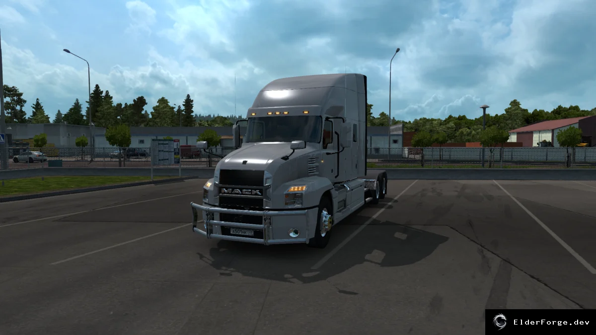 Обложка мода: Euro Truck Simulator 2 "Mack Anthem 2018 Lite"