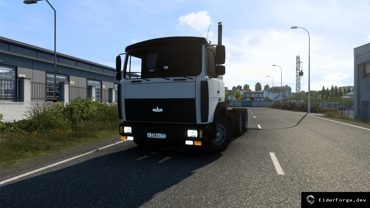 Обложка мода: Euro Truck Simulator 2 – МАЗ 54323/64229 (v1.45) – полная кастомизация грузовика