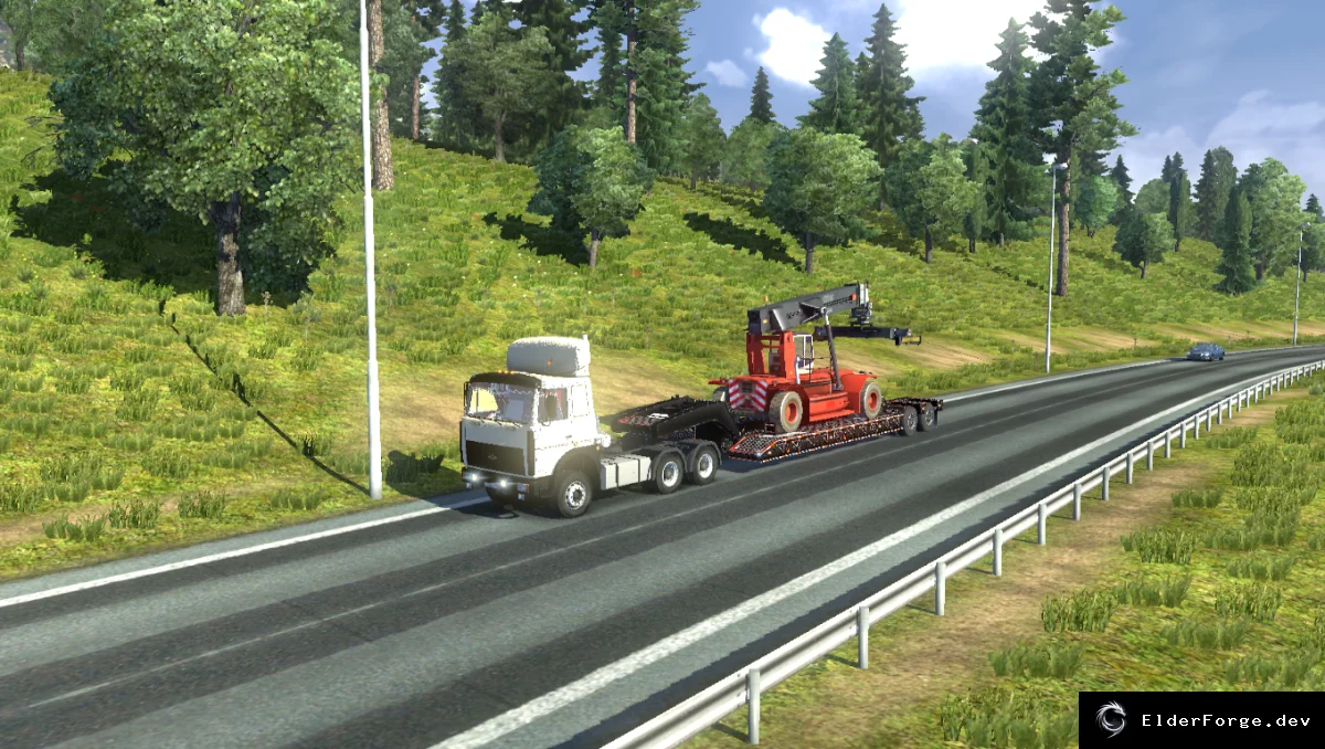 Обложка мода: Euro Truck Simulator 2 – МАЗ 64229: новый грузовик с уникальными звуками и физикой