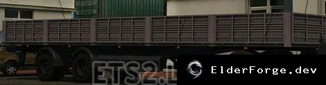 Обложка мода: Euro Truck Simulator 2 – MAZ Trailer: замена крона Coolliner