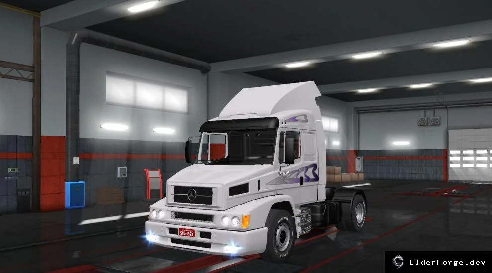 Обложка мода: Euro Truck Simulator 2 – Mercedes‑Benz 1938 Truck (поддержка версии 1.42.x)