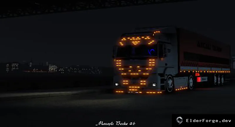 Обложка мода: Euro Truck Simulator 2 – Mercedes‑Benz Axor 1840 Ceylin (мод)