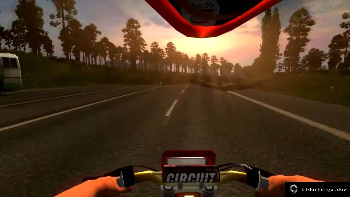 Обложка мода: Euro Truck Simulator 2: Мотоцикл Yamaha для личного пользования