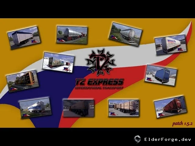 Обложка мода: Euro Truck Simulator 2 – набор прицепов TZ Trailer Pack (v1.5.2)