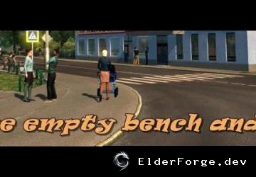 Обложка мода: Euro Truck Simulator 2 – Нет пустых скамеек и стульев (мод 1.1 для версии 1.35.x)