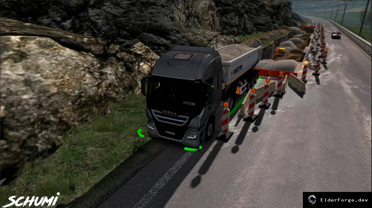Обложка мода: Euro Truck Simulator 2 – новые пункты выгрузки v1.4 (Schumi)