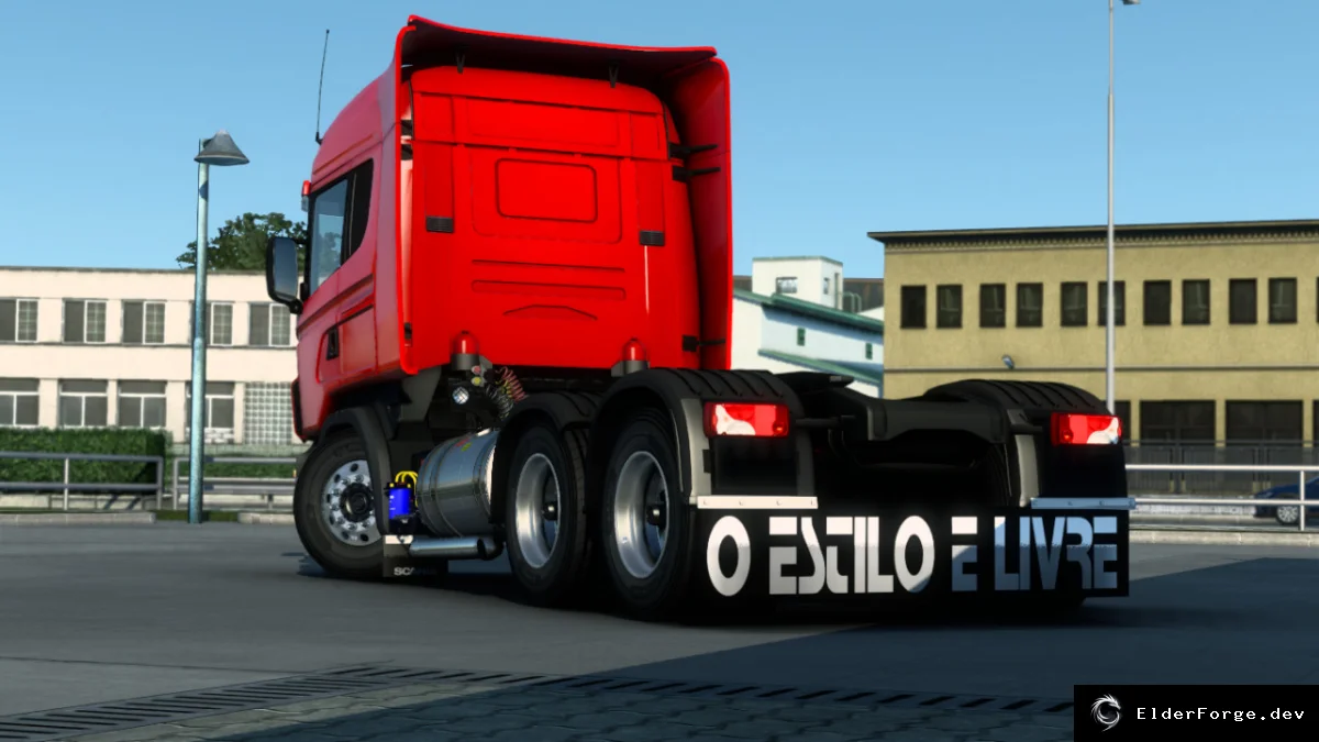 Обложка мода: Euro Truck Simulator 2 – новые звуки двигателя Scania L6 в бразильском стиле