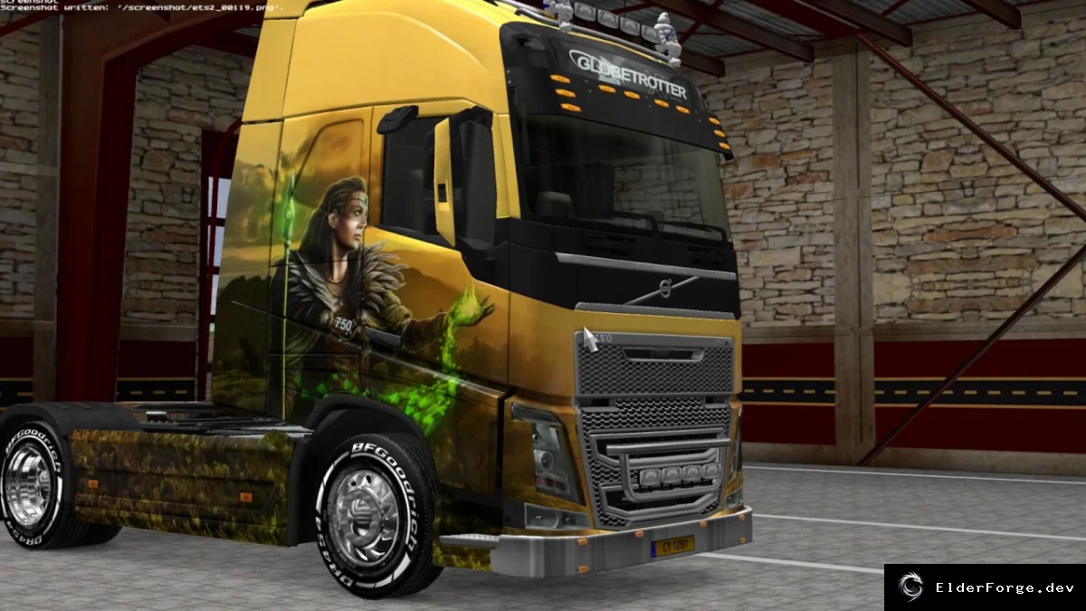 Обложка мода: Euro Truck Simulator 2 – Новый фон в меню и мастерской (v1.4)