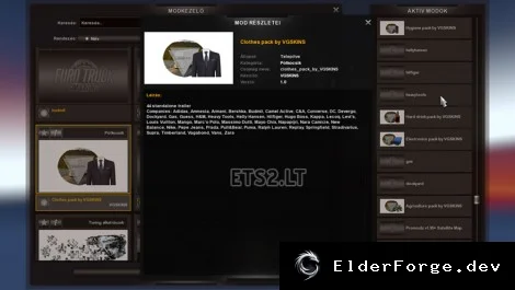 Обложка мода: Euro Truck Simulator 2: Обновлённые дефолтные прицепы VGS Skin – новые типы и улучшенные файлы
