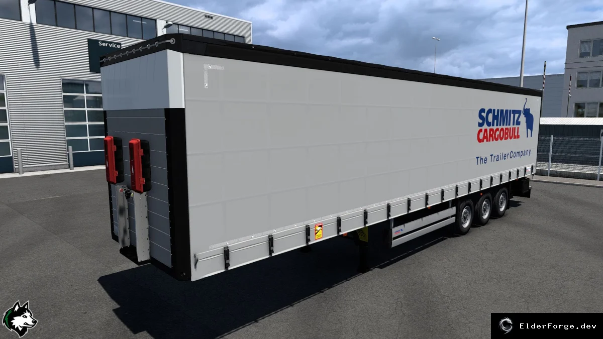 Обложка мода: Euro Truck Simulator 2 – Пакет прицепов Schmitz Cargobull (3 модели, v2.1)
