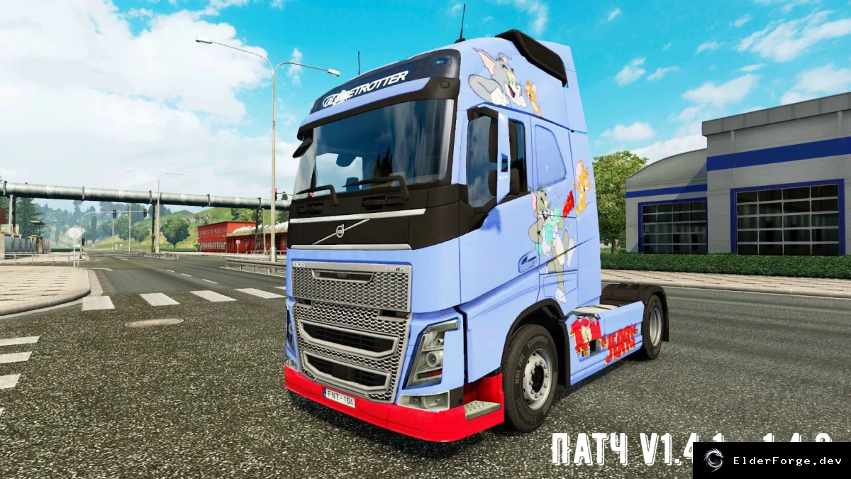 Обложка мода: Euro Truck Simulator 2 Patch v1.4.1‑1.4.8 – Улучшения стабильности и исправления багов