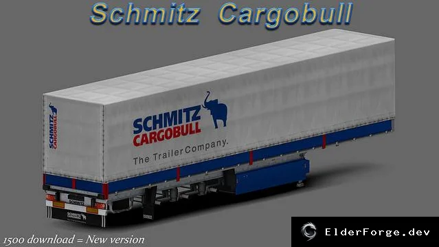 Обложка мода: Euro Truck Simulator 2 – Прицеп Schmitz Cargobull (v1.32‑x‑1.34‑x)