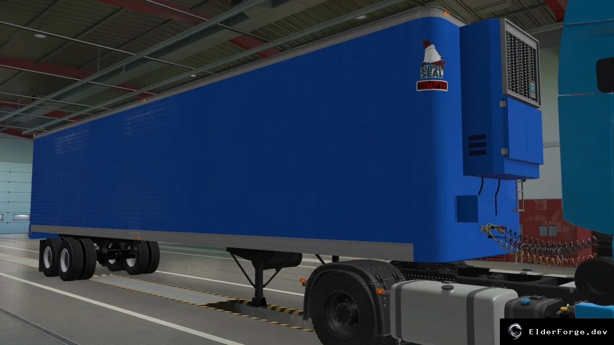 Обложка мода: Euro Truck Simulator 2 — Прицеп SCR Timpte Super Seal (4 кузова, 2 шасси)