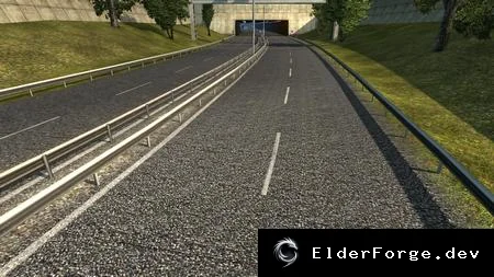 Обложка мода: Euro Truck Simulator 2 – Реалистичные дорожные текстуры для ETS2