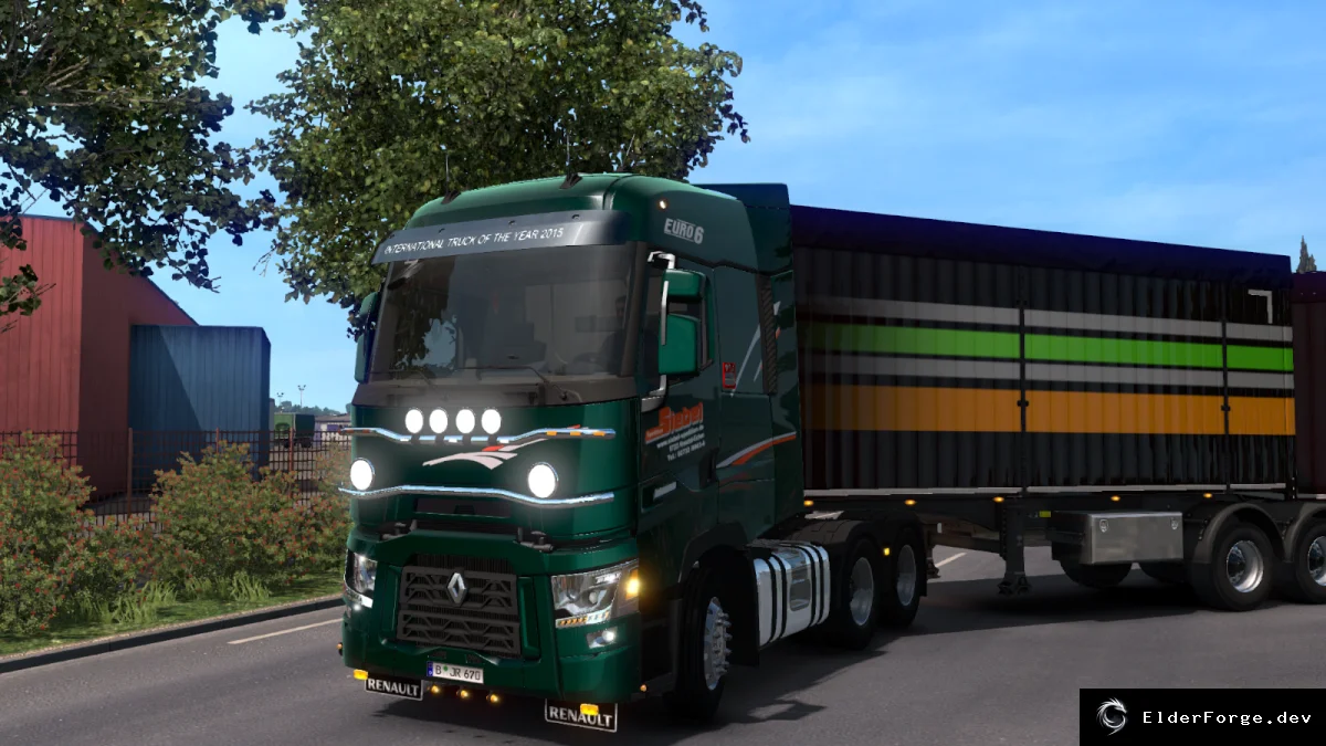 Обложка мода: Euro Truck Simulator 2 – Renault Range T RTA v7.3 (совместимо с 1.35.x)